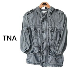 TNA Lightweight Military Jacket | Grey | Women’s Small